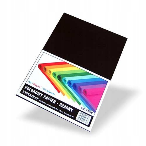

Papier Xero A4/80G Czarny