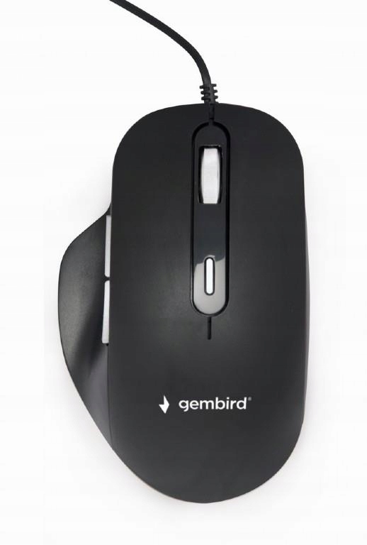 Mysz Gembird MUS-6B-02: Precyzyjna Optyczna Mysz Usb, 1600 Dpi