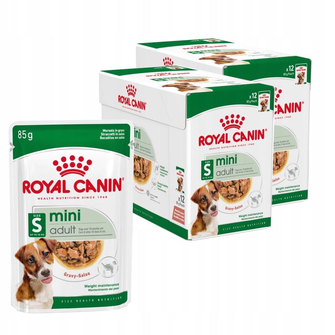 Royal Canin Shn Mini Adult 24x85g Karma Mokra W Sosie Dla Psów Ras Małych
