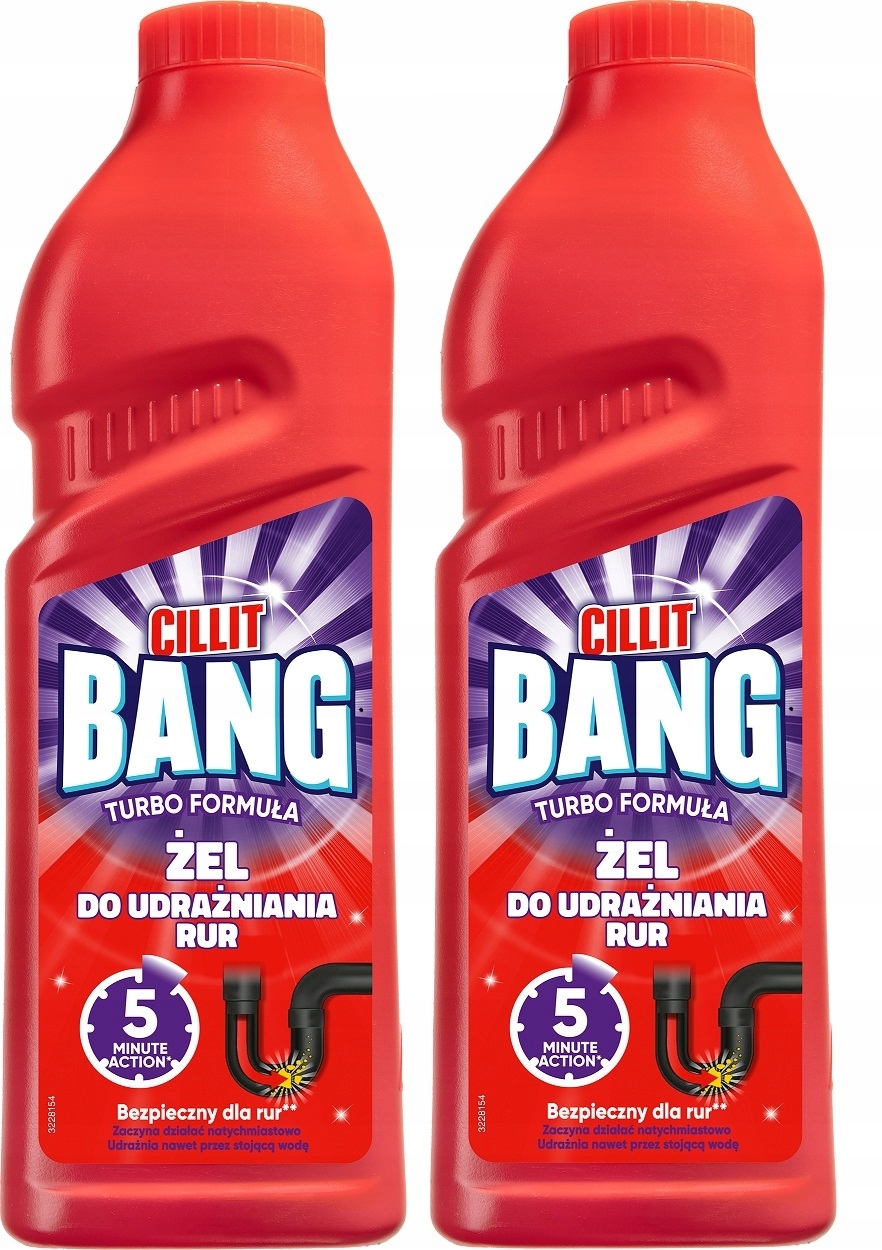 

Cillit Bang Żel do udrażniania rur turbo formuła2L