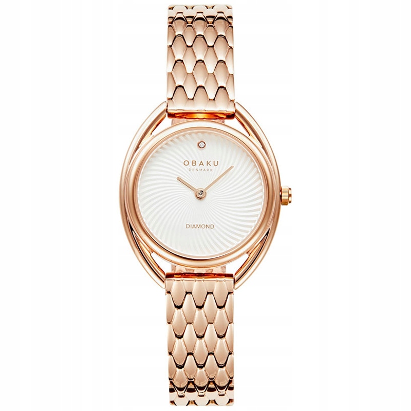 Dámské hodinky Obaku Denmark V286LXVISV růžové zlato