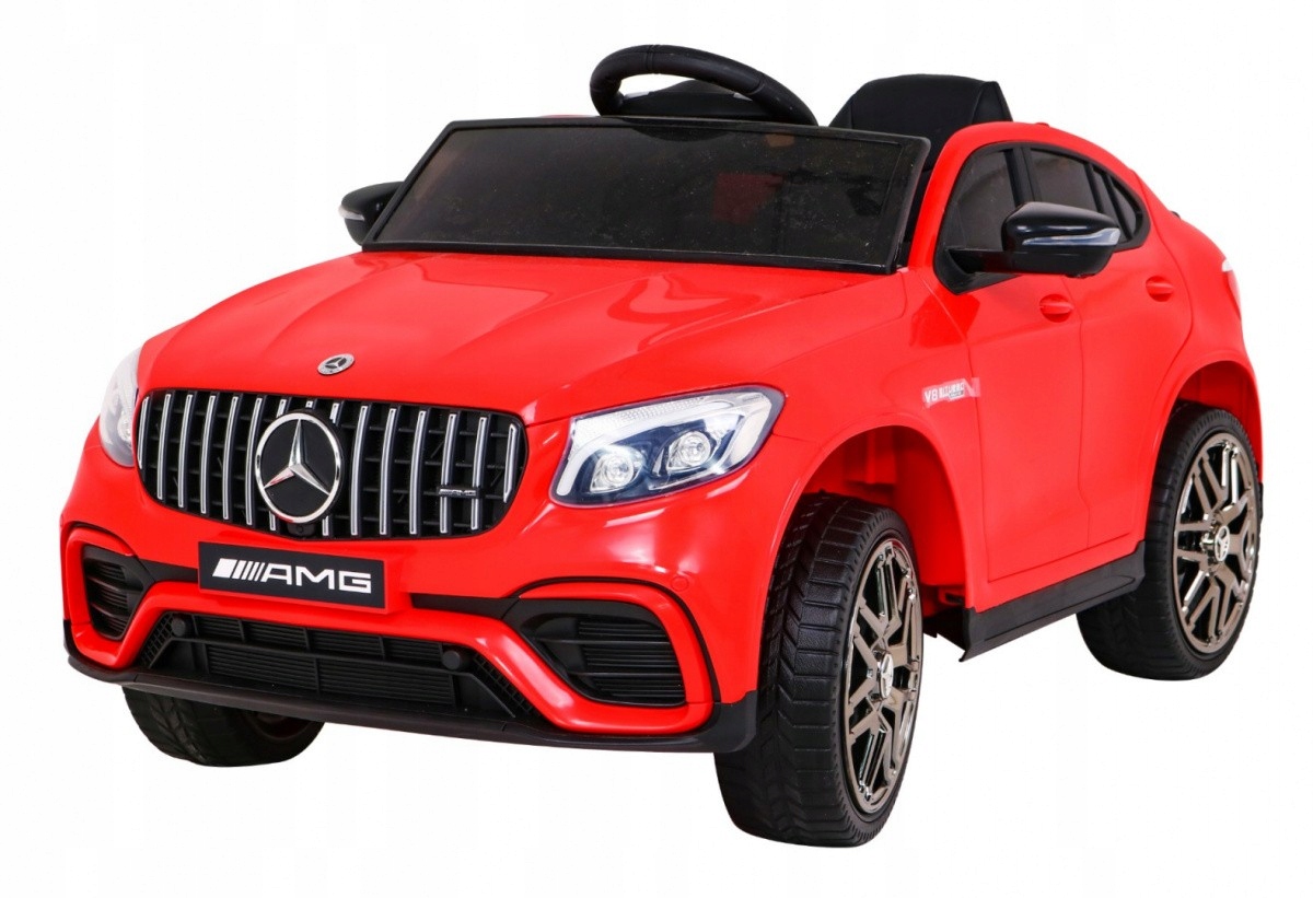 Pojazd Auto Dla Dzieci Na Akumulator Mercedes GLC63 Pilot 4x4 Napęd Led Usb