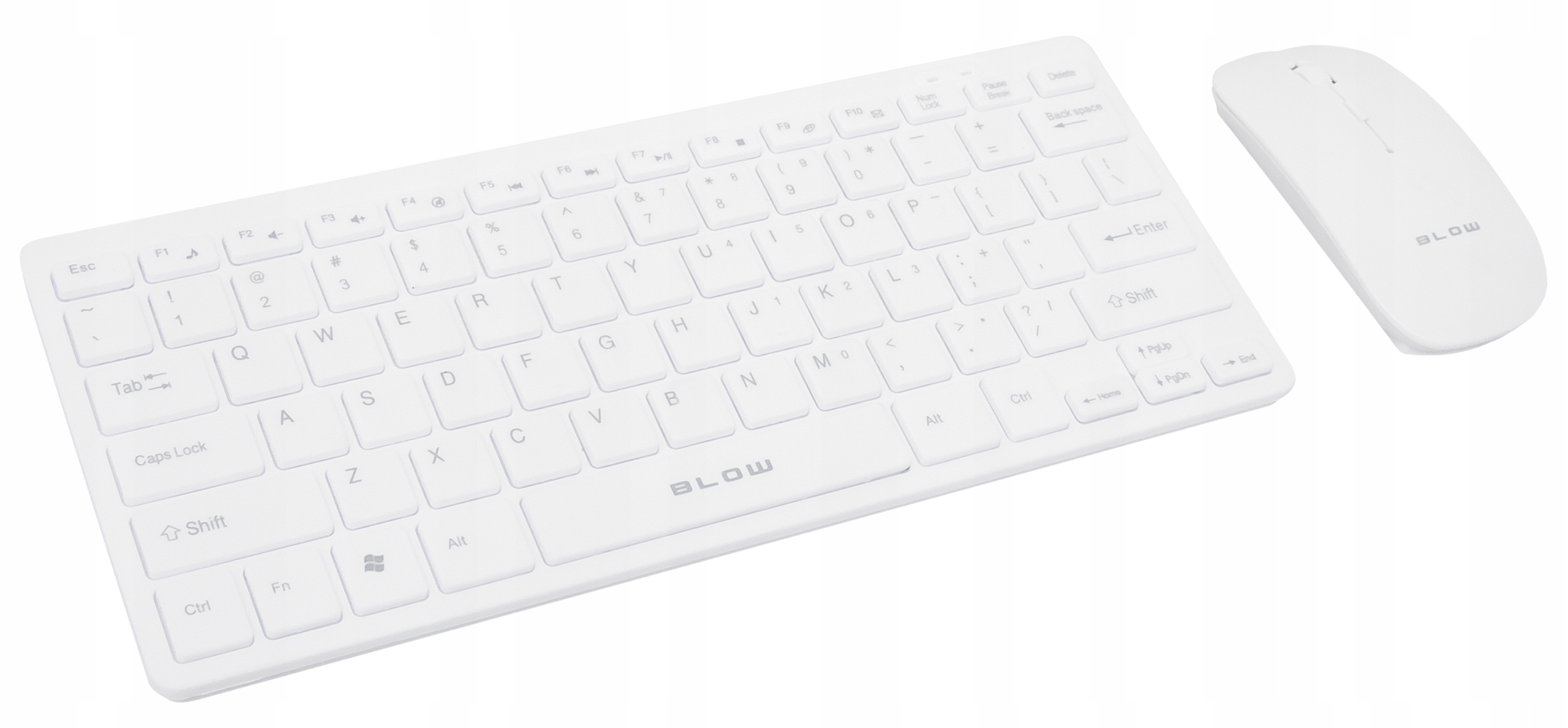 Zestaw Blow Klawiatura Myszka Mysz Bezprzewodowa Slim Usb Mini Zestaw Pc Tv