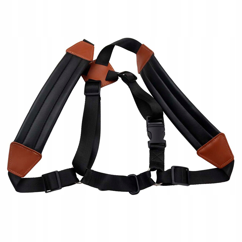 PROFESJONALNY PAS NOŚNY / SZELKI DO SAKSOFONU Z SZYBKIM ZAPIĘCIEM