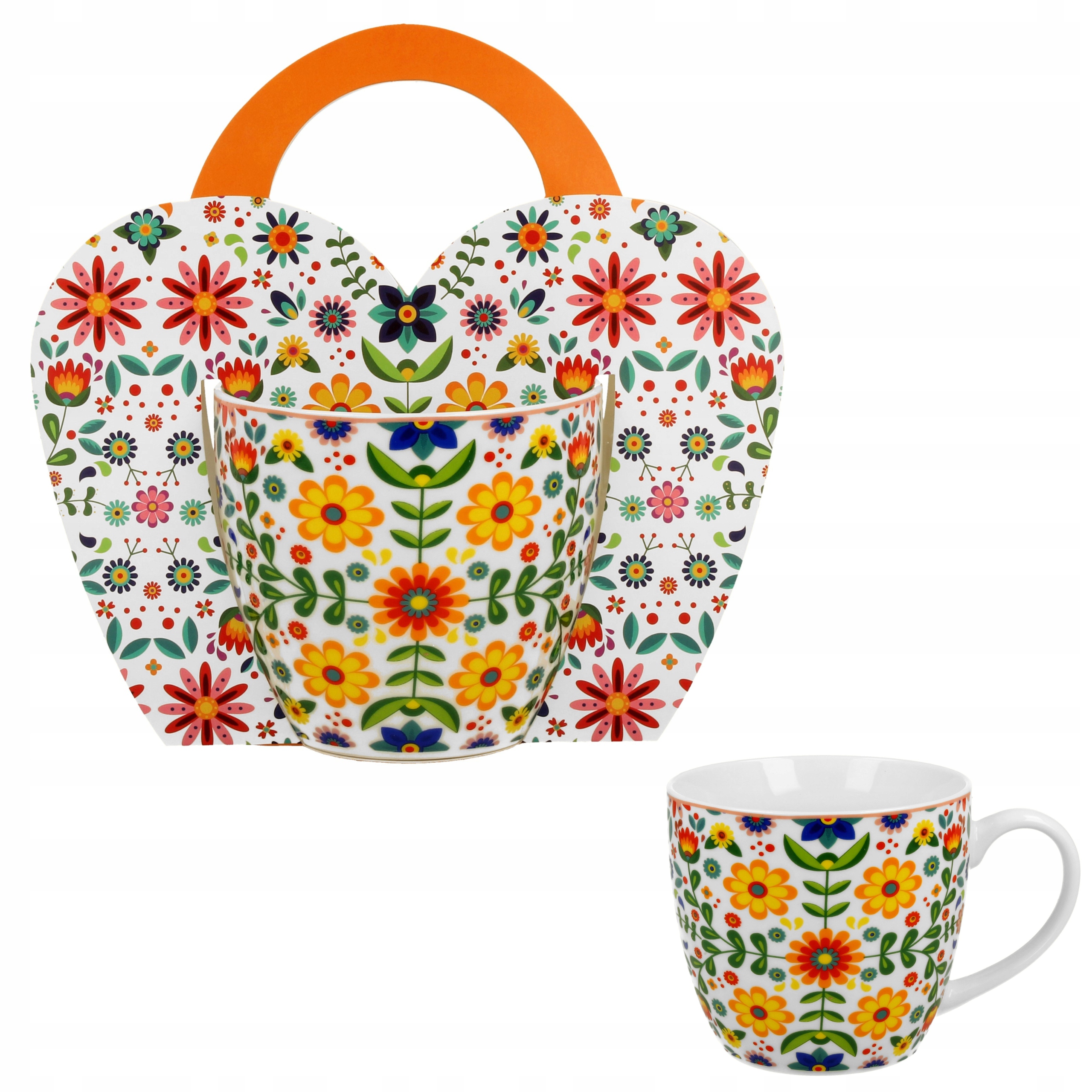 

Kubek Do Kawy Herbaty Porcelanowy 460ml V