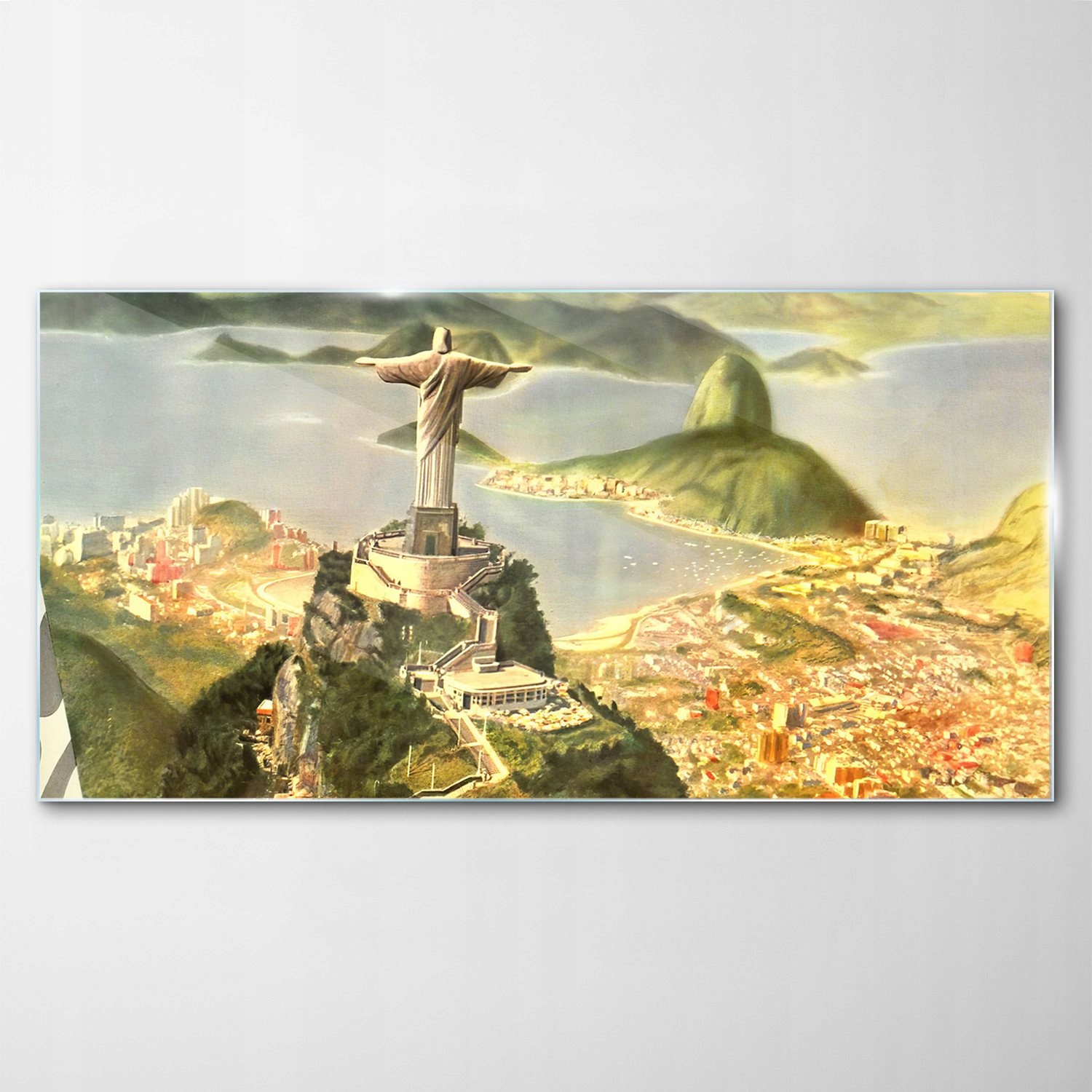 

Obraz na Szkle Dekor Brazylia Rio Vintage 120x60