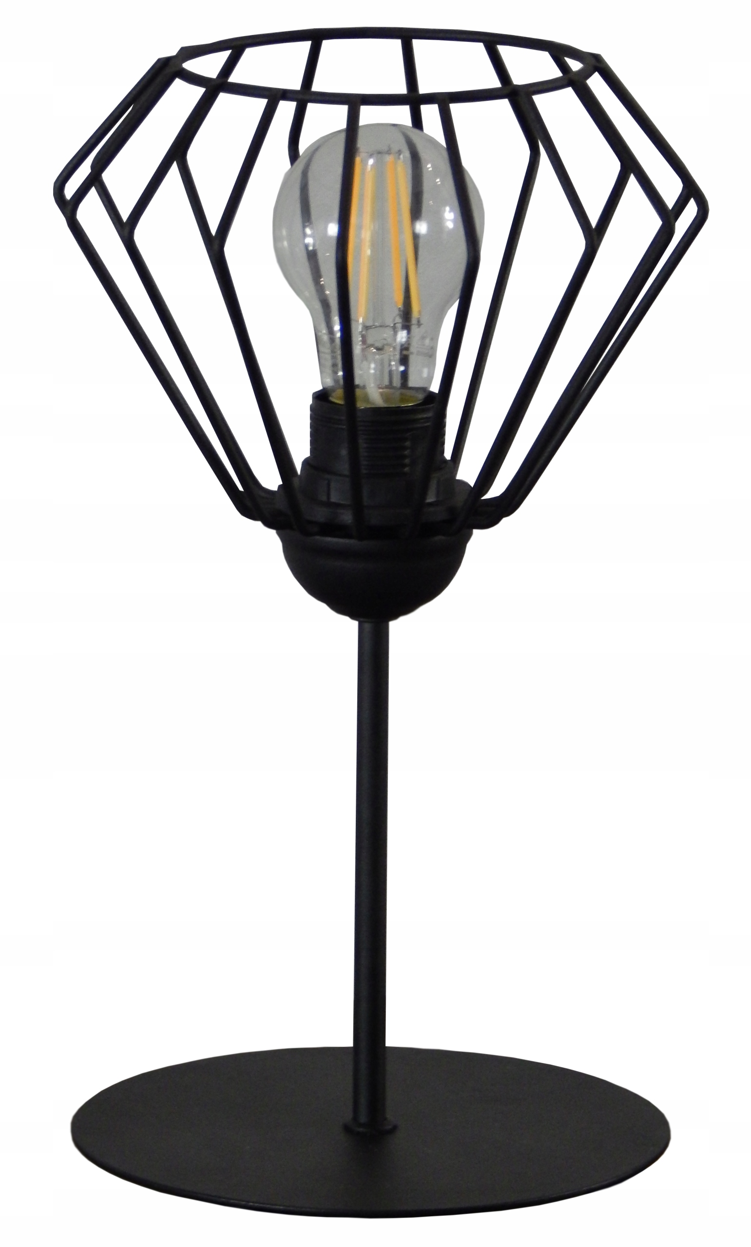 

Lampa Nocna Stołowa Biurkowa Druciak Led Loft E27!