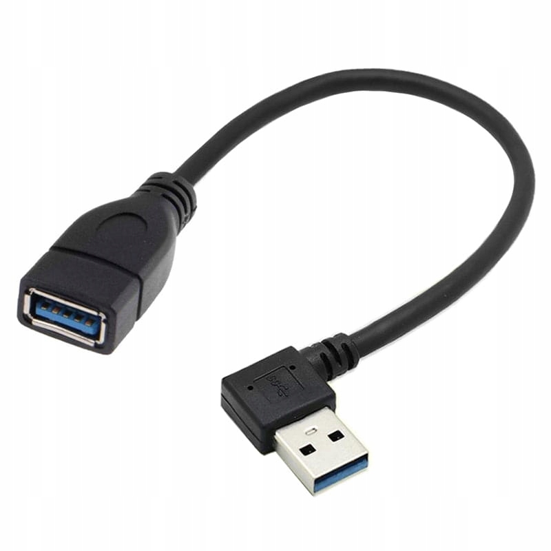 

Adapter Przedłużacz Usb 3.0 Kabel Kątowy Lewy