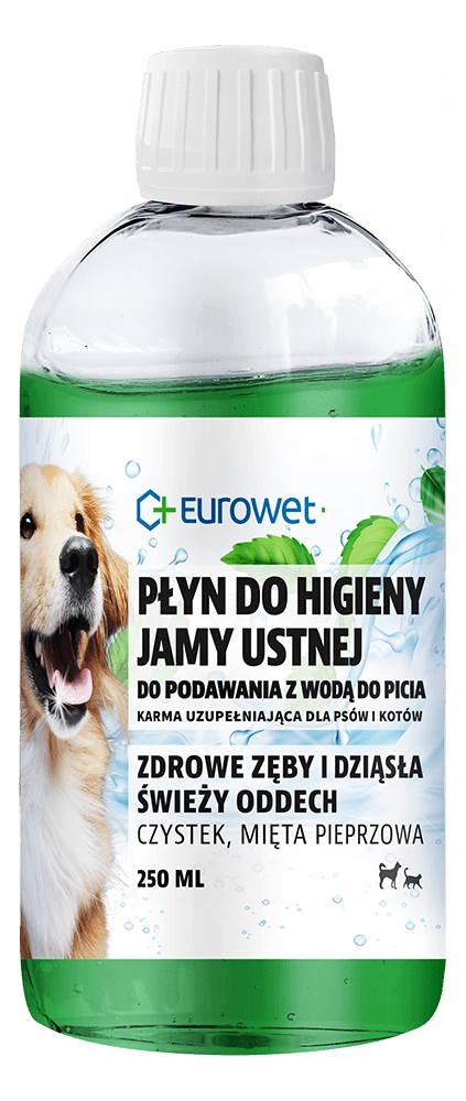 

Eurowet Płyn do higieny jamy ustnej 250ml
