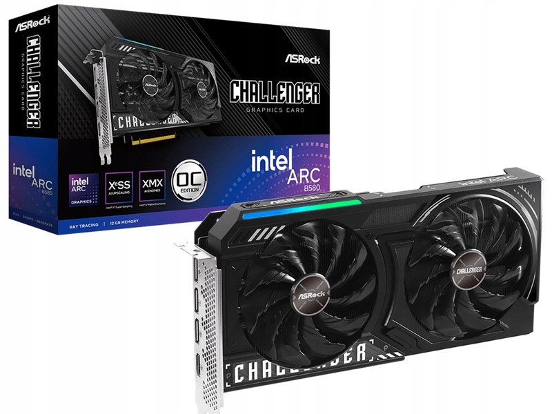 Grafická karta ASRock B580 CL 12GO 12 Gb