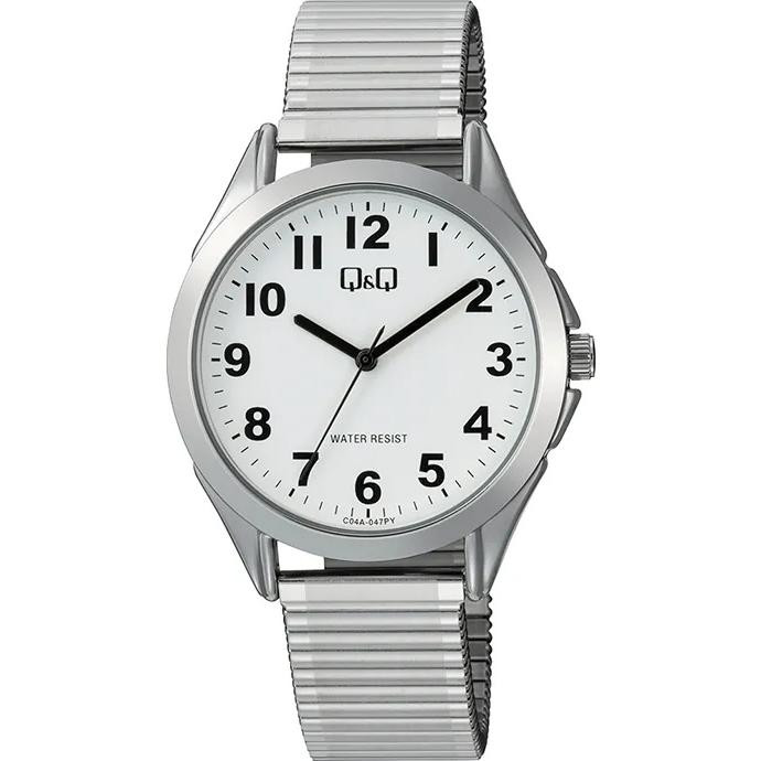 Pánské Hodinky Qq C04A-047P stříbrný náramek