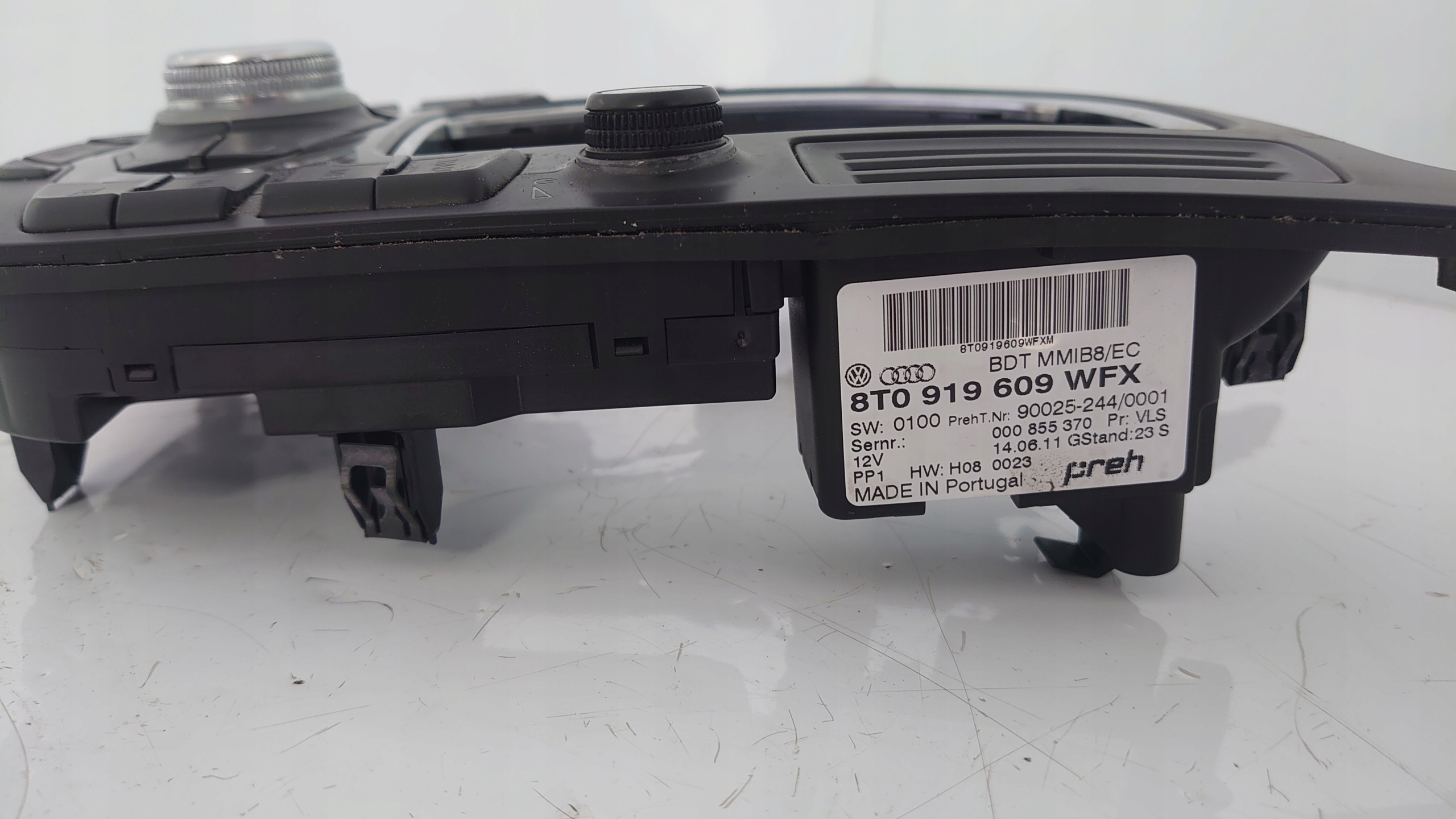 control panel MMI AUDI A5 8T A4 B8 8T0919609 EUROPA