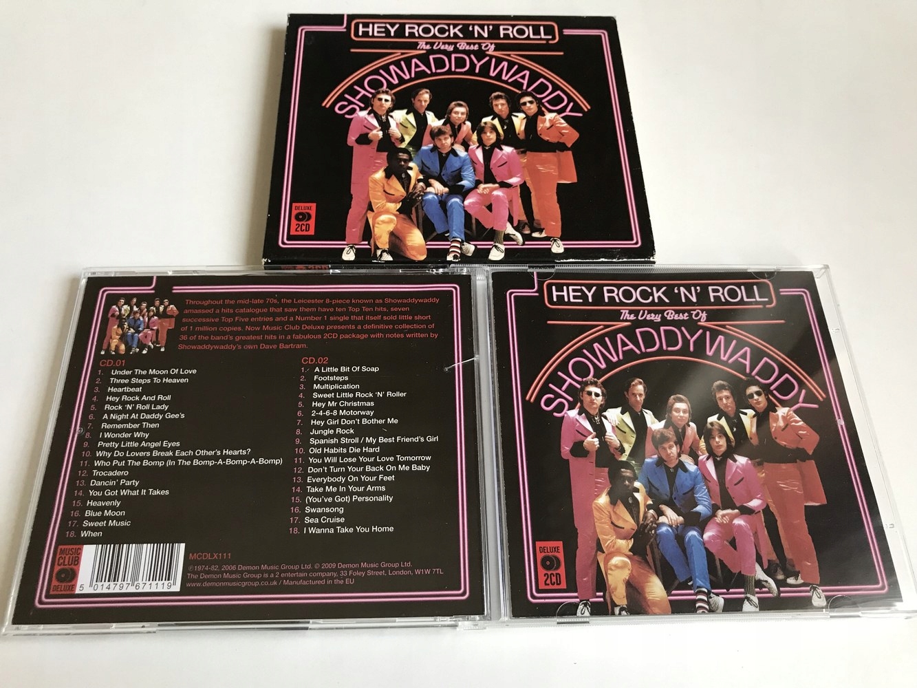 2CD Showaddywaddy Hey Rock N Roll The Very Best Of STAN 5+/6