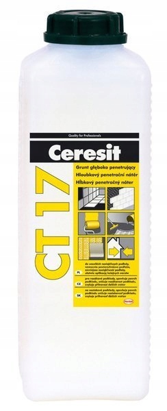

Grunt głęboko penetrujący Ceresit CT17 (2L)