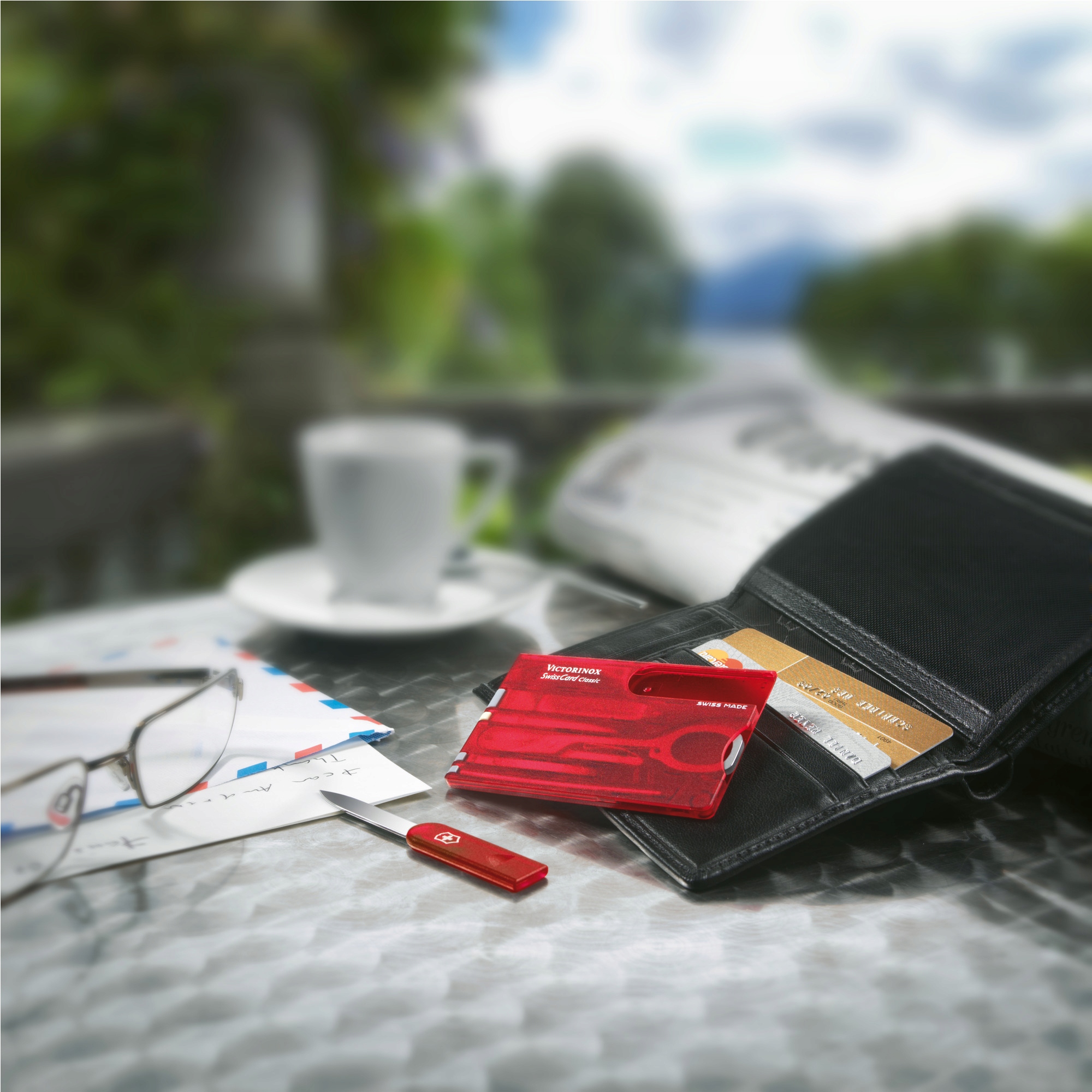 Victorinox 0.7100.T, Swiss Card Classic, 10 funkcji, 82 x 55 x 4,5 mm Model SwissCard