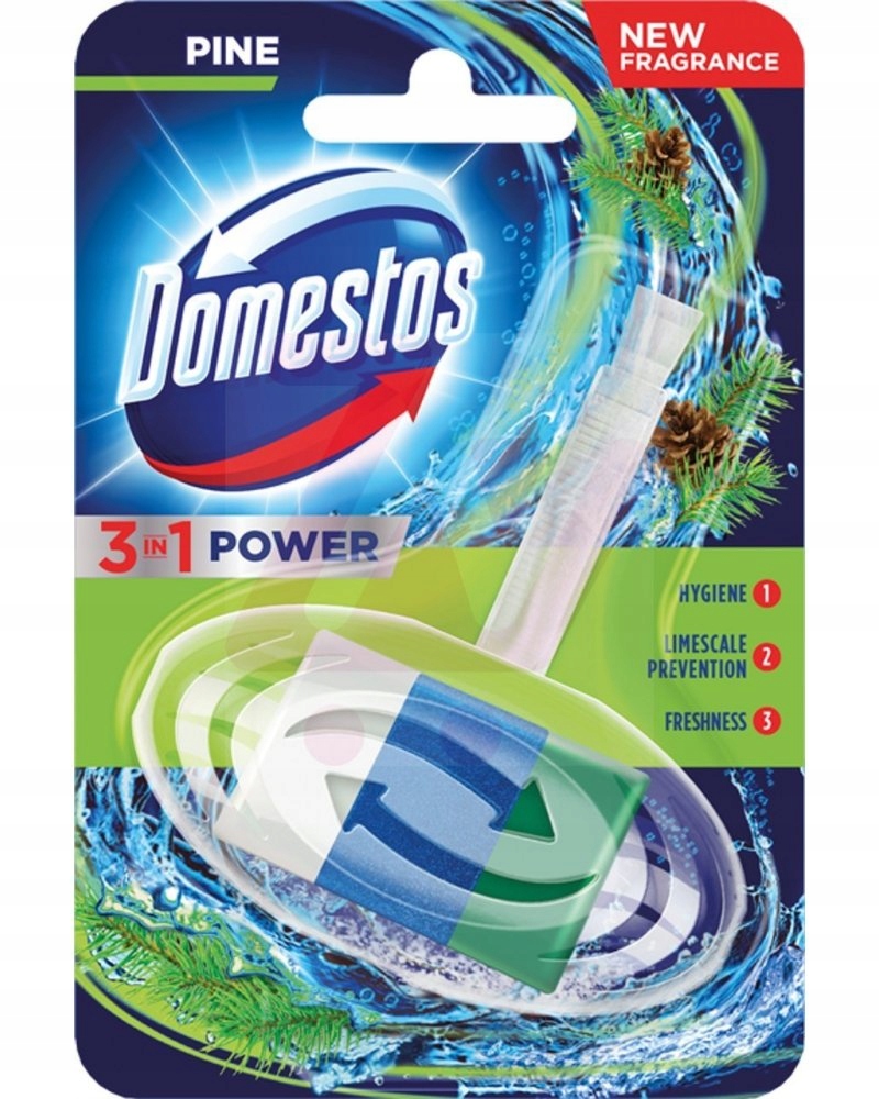 

Domestos 3w1 Pine Kostka toaletowa