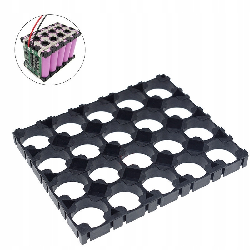 

Uchwyt Na Baterie Akumulatory 20X18650 Czarny