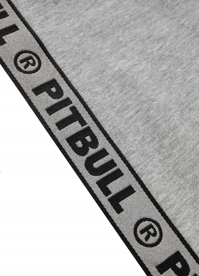 SPODENKI MĘSKIE PIT BULL SPORTOWE SPODNIE SZORTY Kolor szary