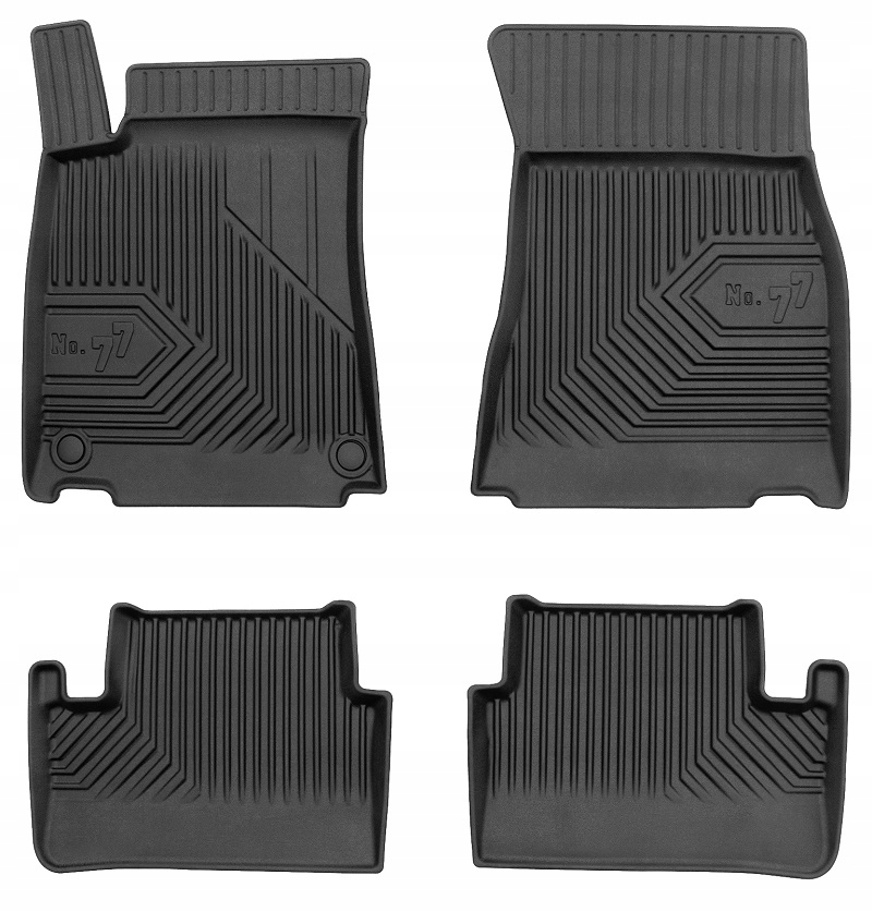 Gumové Koberce Mercedes-Benz třídy A W177 od roku 2018 Korytka 77