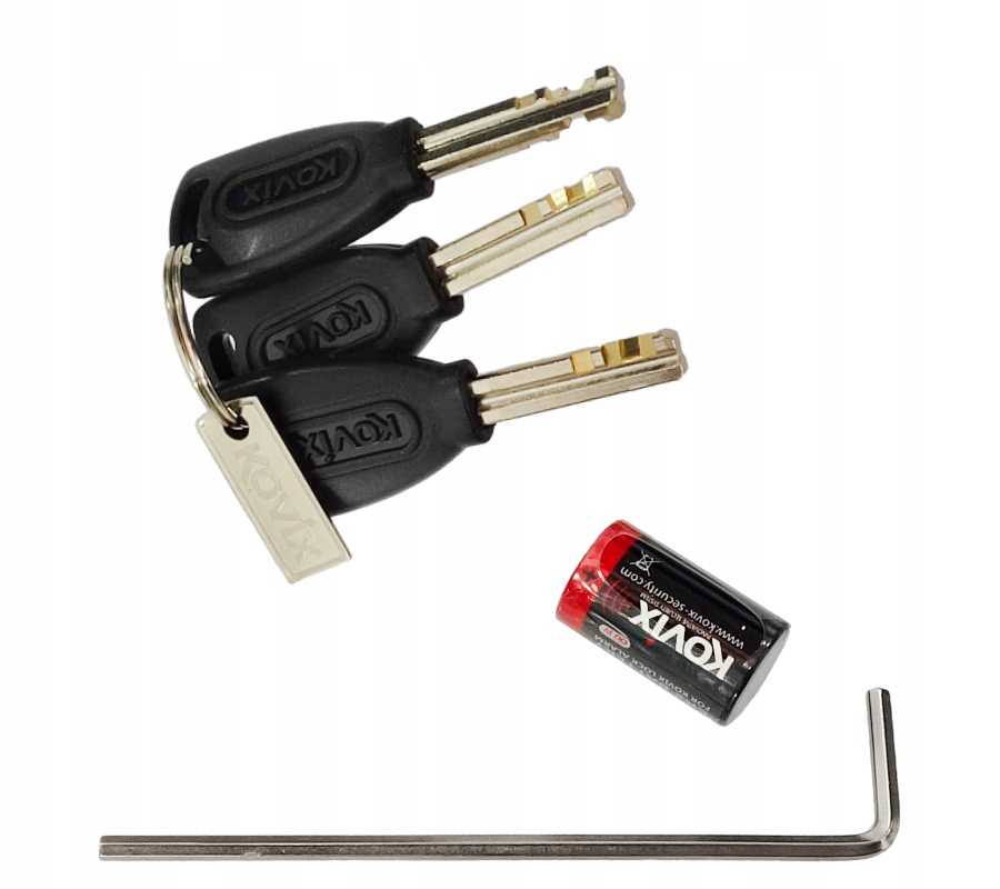 ŁAŃCUCH ROWEROWY ZABEZPIECZAJĄCY Z ALARMEM 120db ! Model KCL8-120