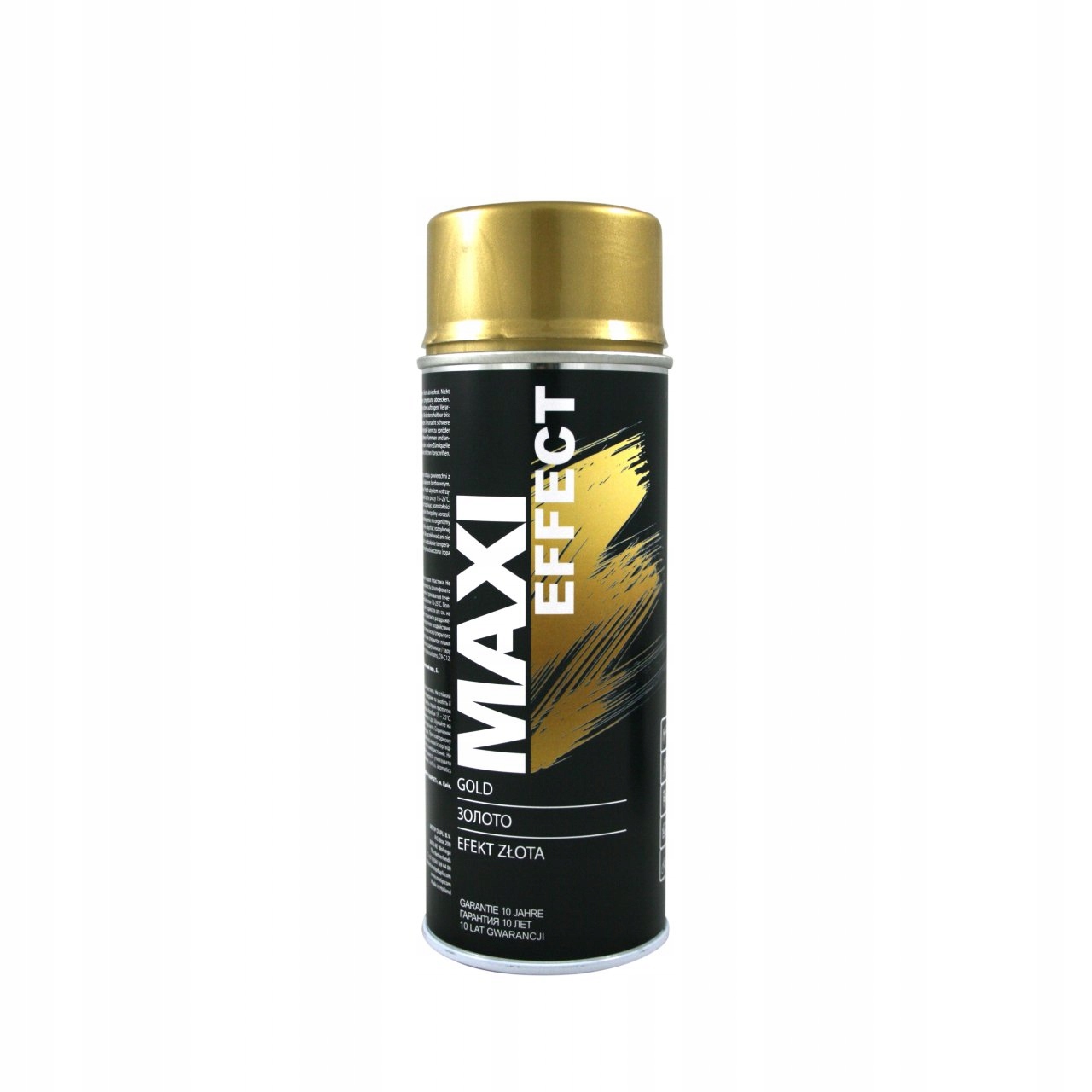 Maxi Color Effect Gold złoty Lakier Motip spray 400 ml