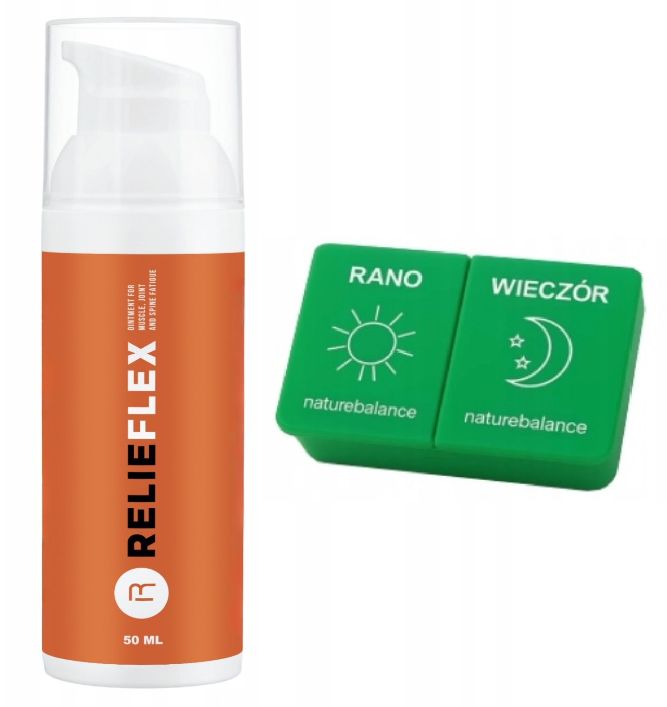 RelieFlex Silna maść na regenerację mięśni stawów i kości 50 ml Pudełko