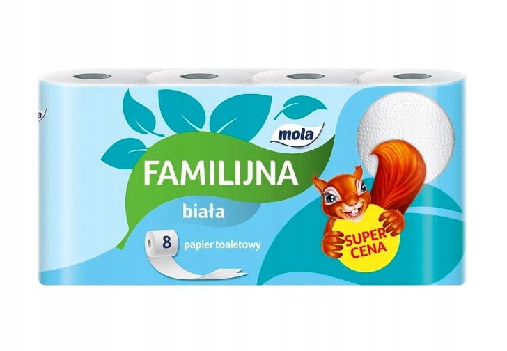 

Mola Papier Familijny A'8 Biały 2W