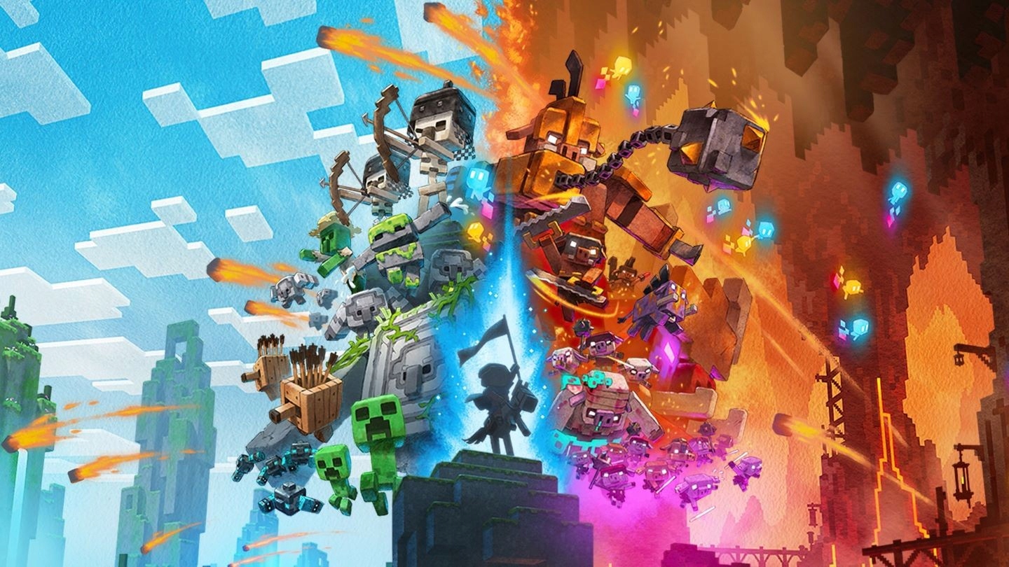 Minecraft Legends Deluxe Edition PS4 Polski Dubbing PL Nowa Tytuł Minecraft Legends Deluxe Edition