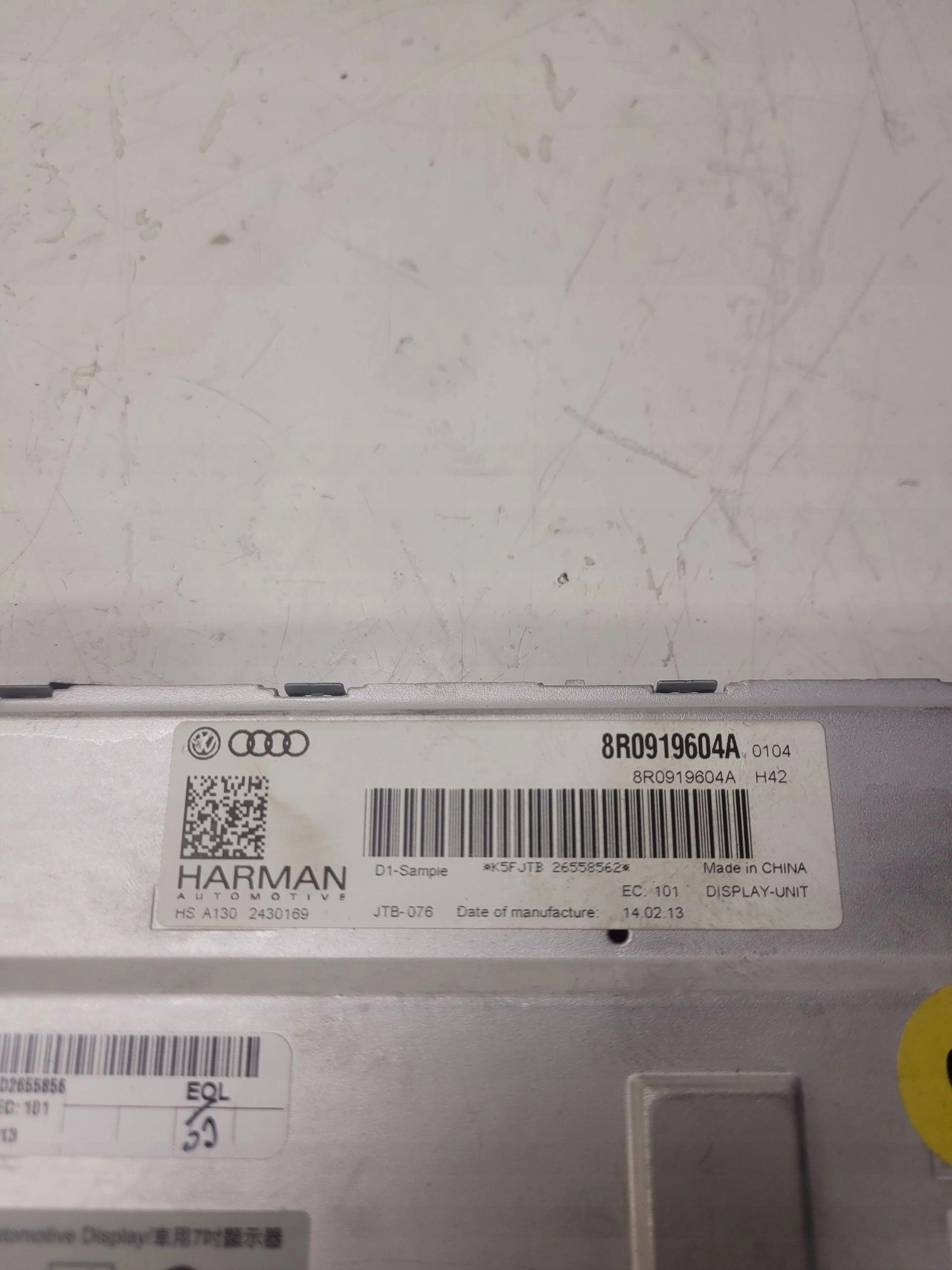 display LCD MMI A4 B8 A5 LIFT Q5 8R0919604A