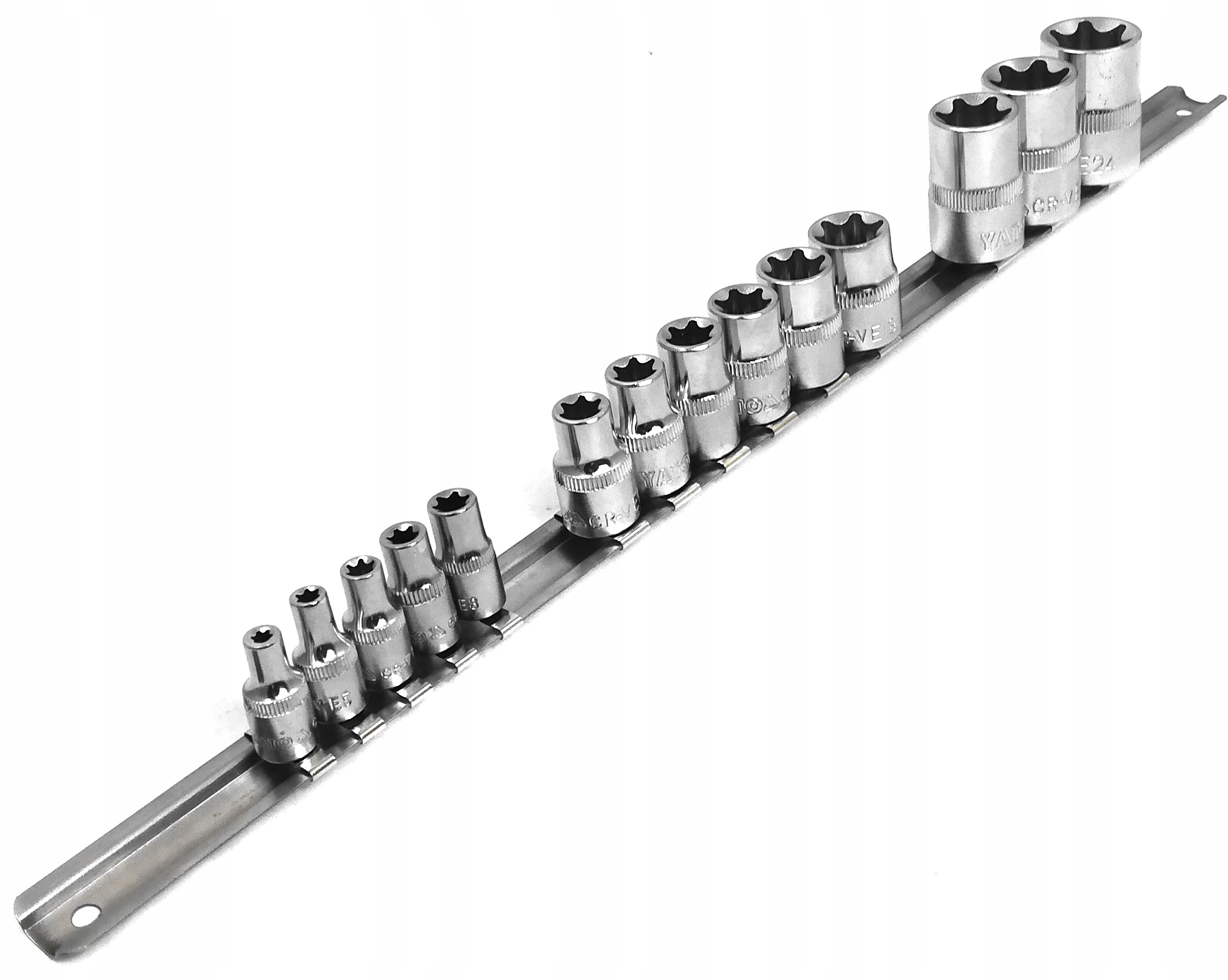 

Yato Zestaw Nasadki Torx 1/4 3/8 1/2 14SZT E4-24