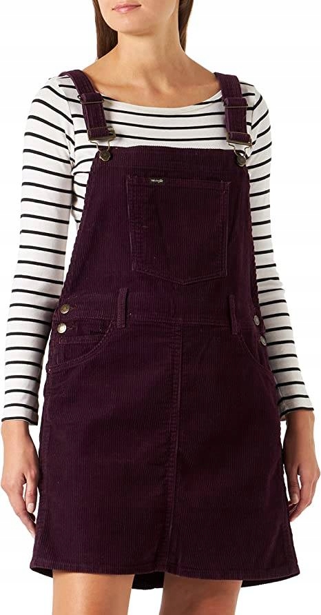 Damska sukienka Wrangler Sunrise Skirtall Winetasting W9RABPR40 S