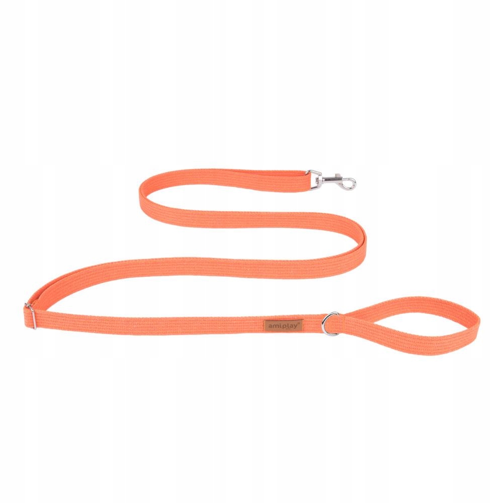 

Amiplay Cotton smycz Easy Fix pomarańczowa rozmi