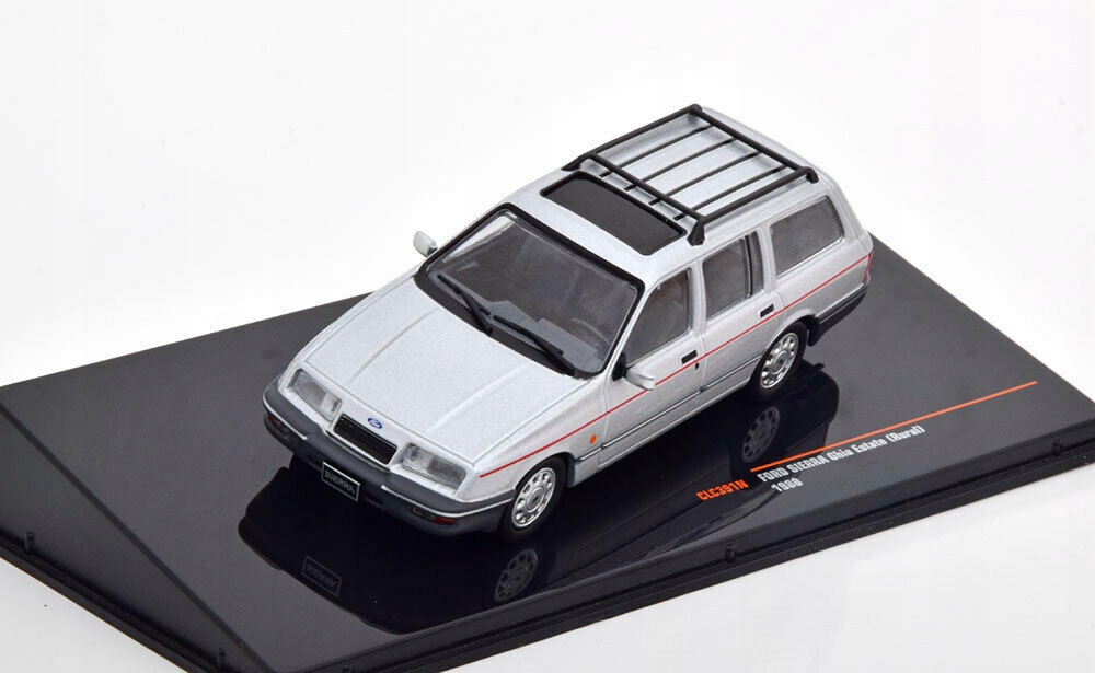 Ford Turnier Ghia silver 1988 1/43 ixo CLC391N