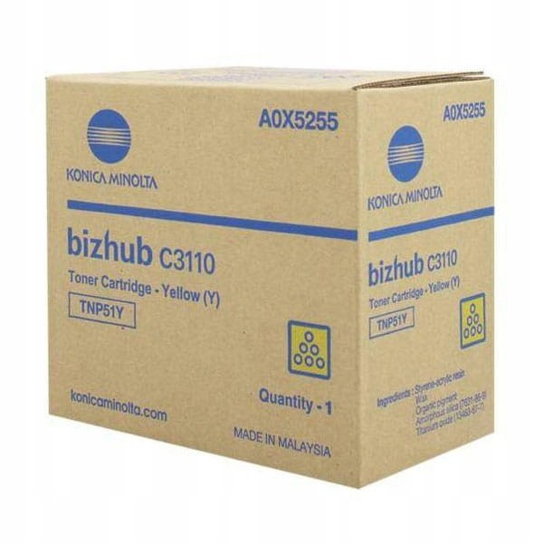 Toner Konica minolta A0X5255 žlutý (yellow)