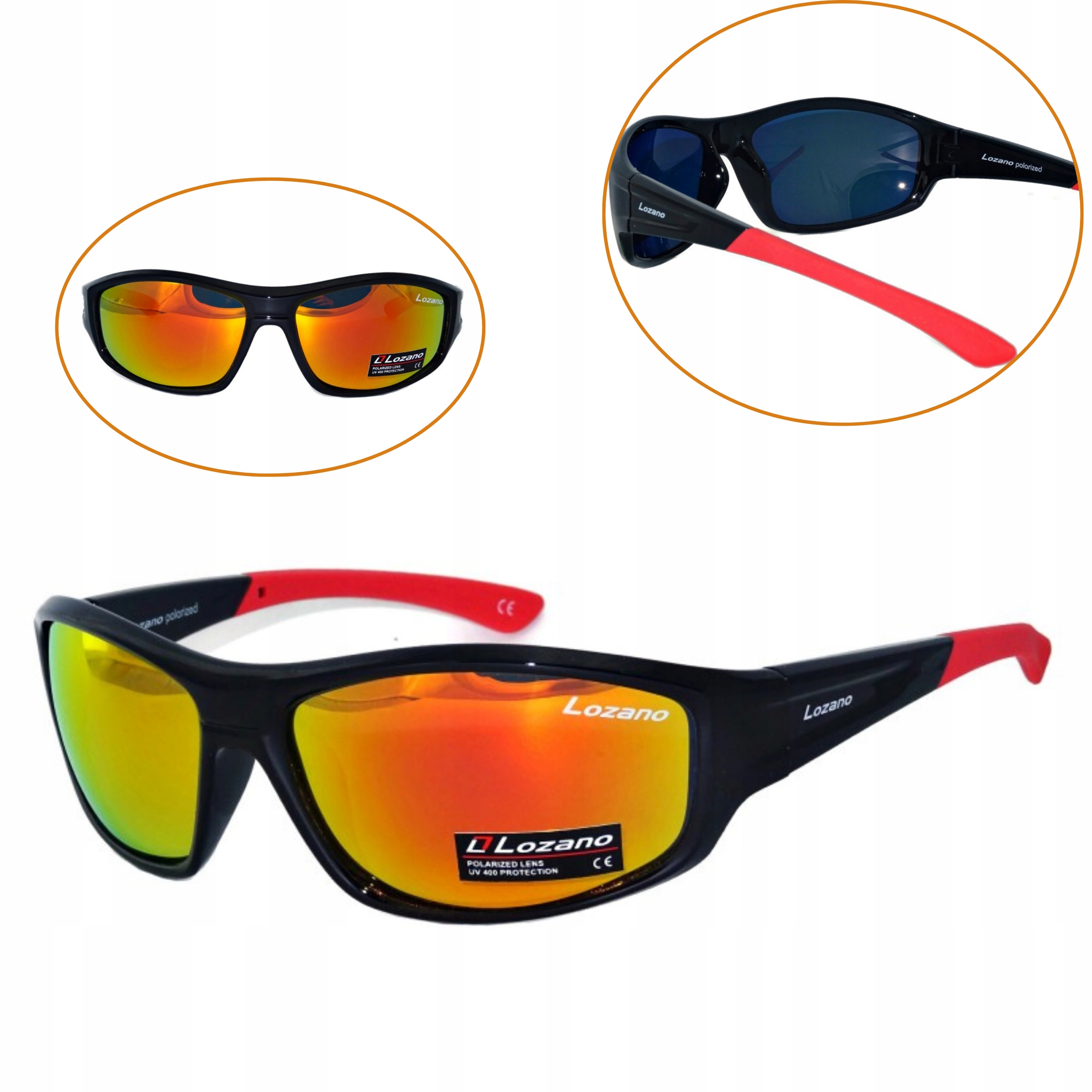 Polarizační Zrcadlovky Pánské Brýle Pro Aktivní Sportovce Uv Ochrana