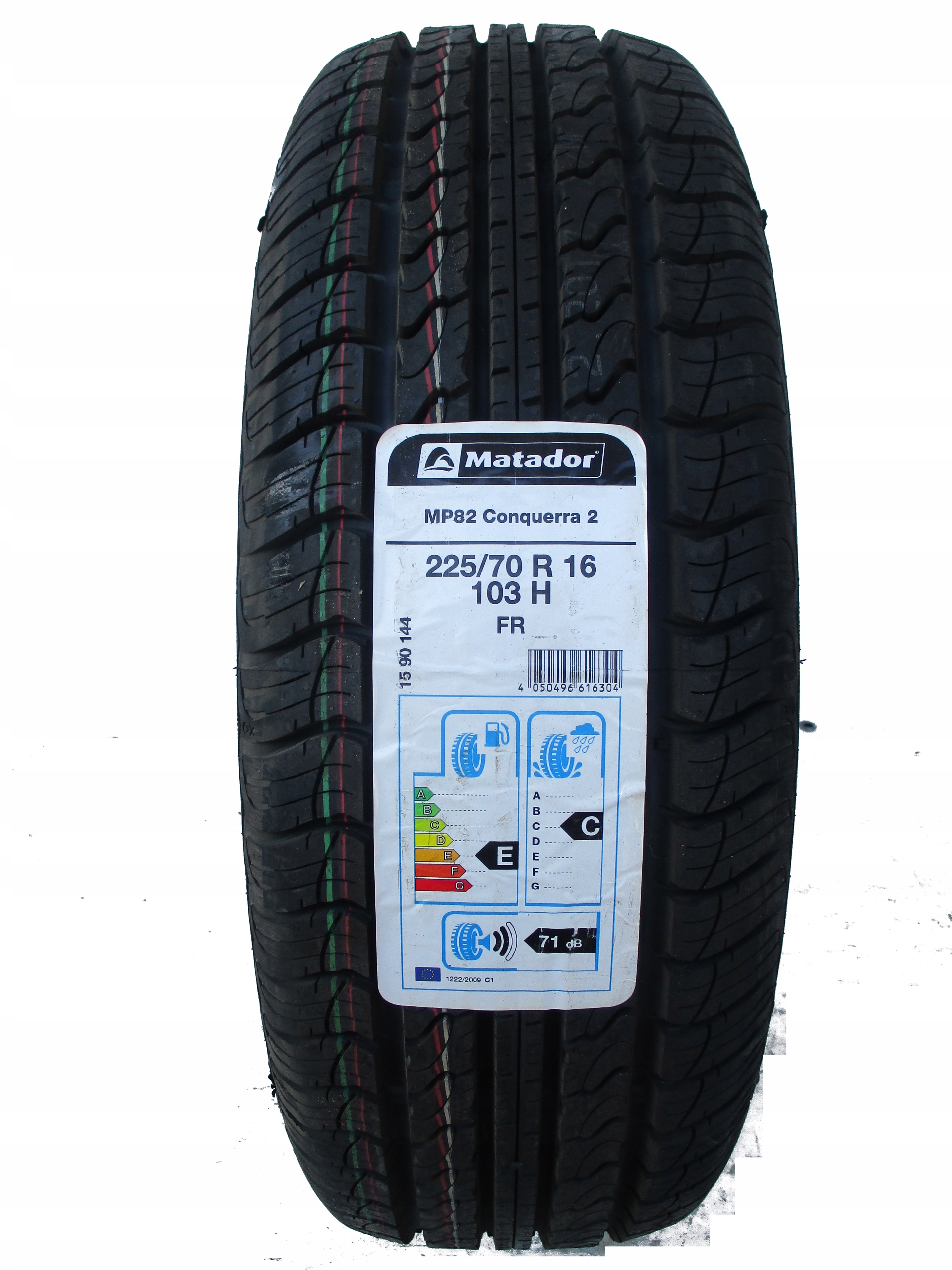 1 літня шина нова 225 / 70R16 Matador MP82 Conquer