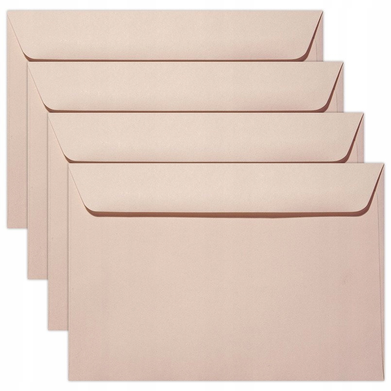 

Koperty ozdobne C6 Burano Rosa różowe 90g 4szt