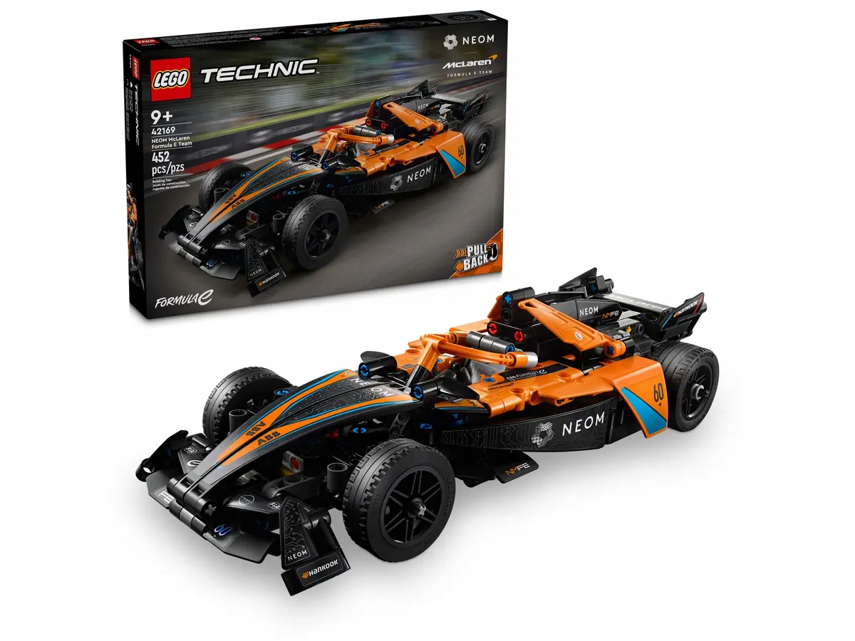stavebnice Lego Technic 42169 Neom McLaren Formula E Race Car