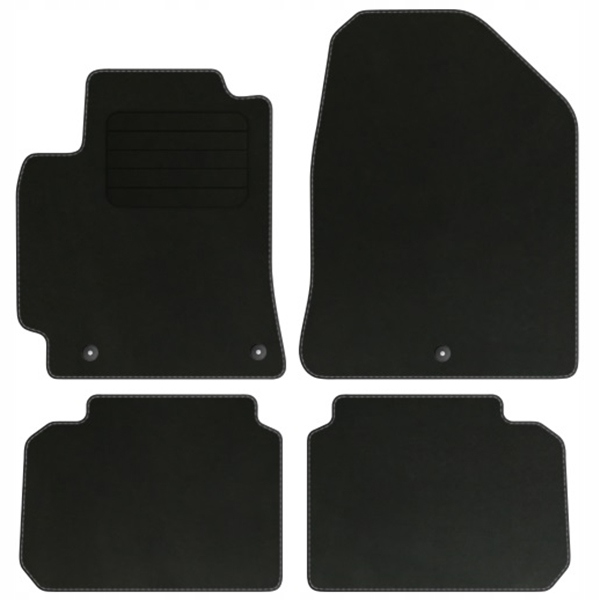 Килимки велюрові кріплення в комплекті Декор