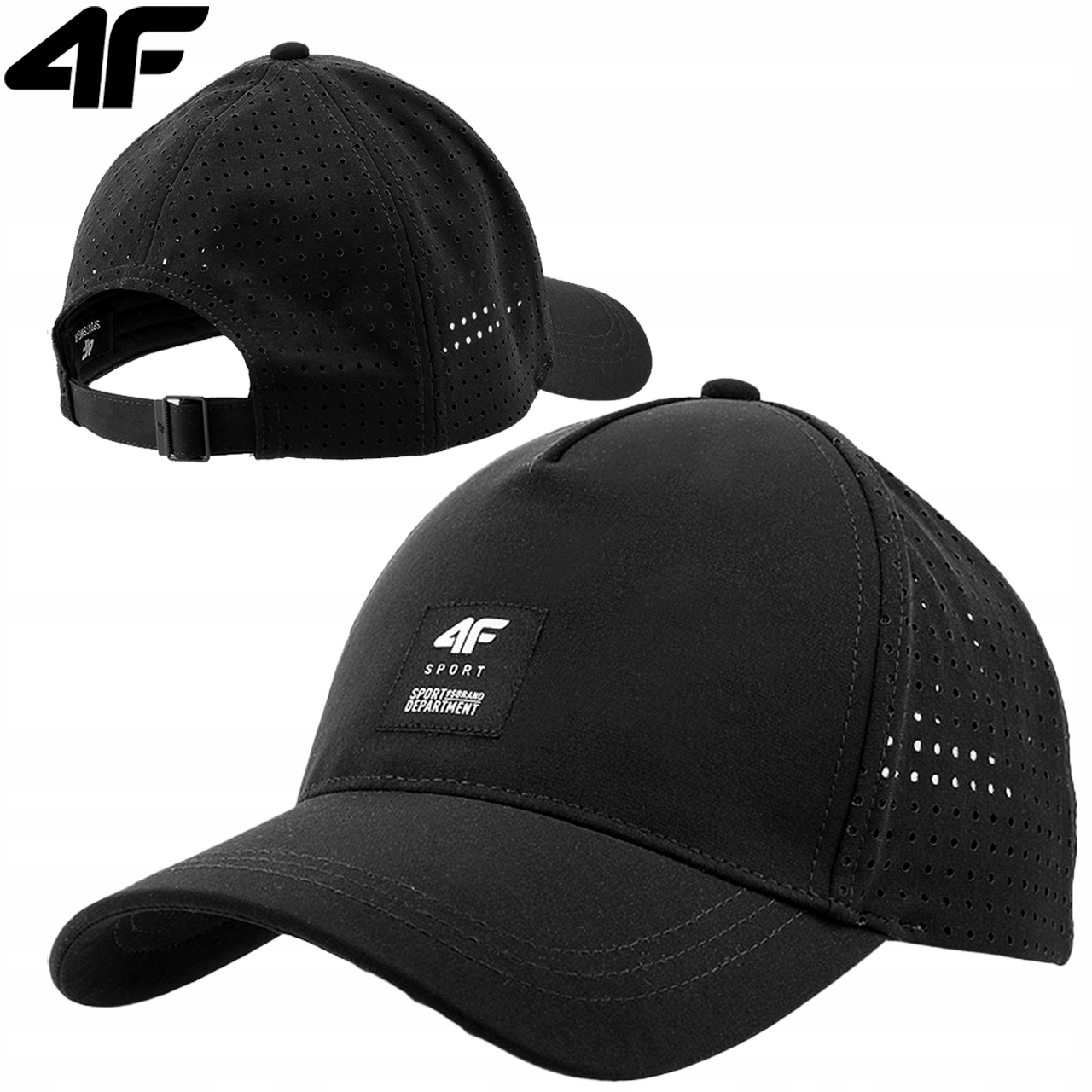 CZAPKA Z DASZKIEM MĘSKA 4F BEJSBOLÓWKA M275 ODDYCHAJĄCA MESH REGULOWANA L Kod producenta 4FWSS24ACABM275-20S-L