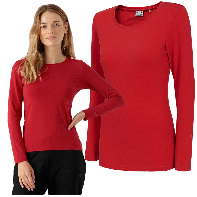 

Longsleeve Bluza damska 4F koszulka TSDL350 L