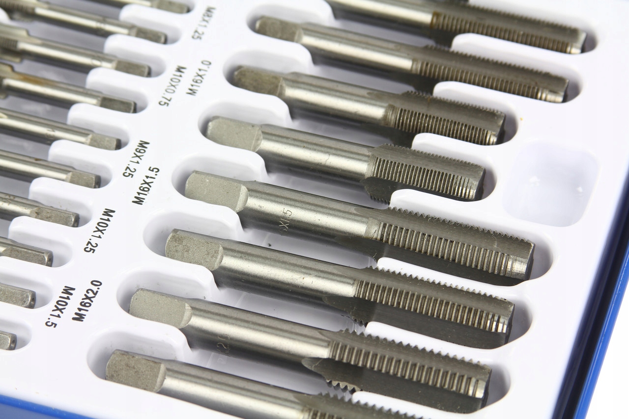 ZESTAW GWINTOWNIKÓW NARZYNEK 110el KALIBROWNIKI WALIZKA GWINTOWNIKI Kod producenta MZ55875