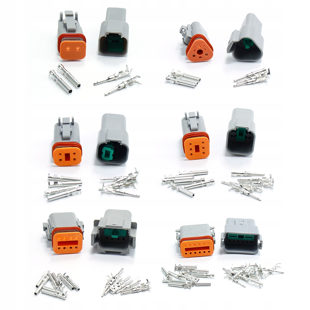 Zestaw Złącza i konektory DEUTSCH DT 250 elem. Numer katalogowy oryginału 6922887645843