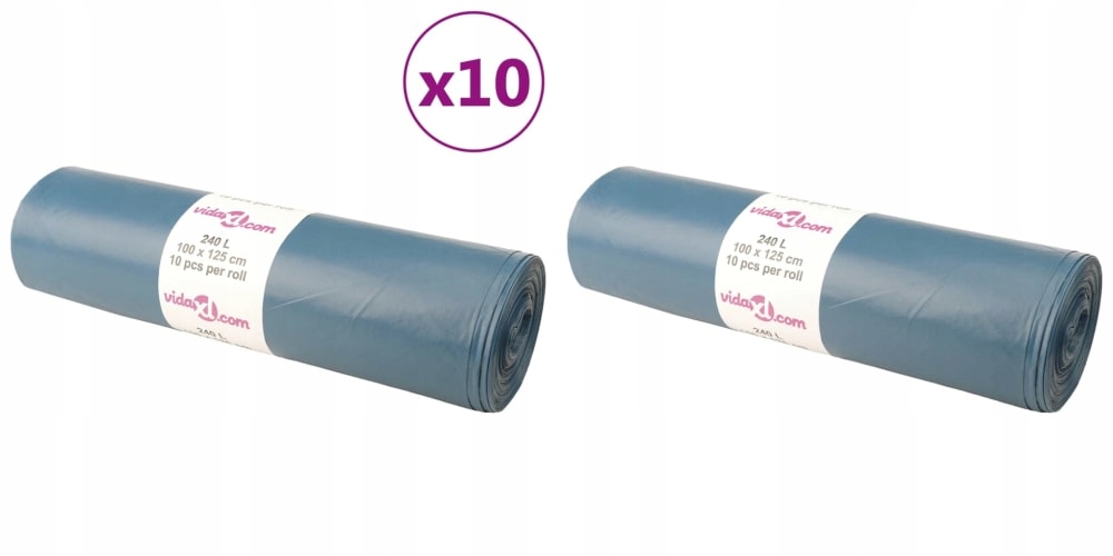 Levně Modré, Pytle na odpadky, 240 L, 100 ks