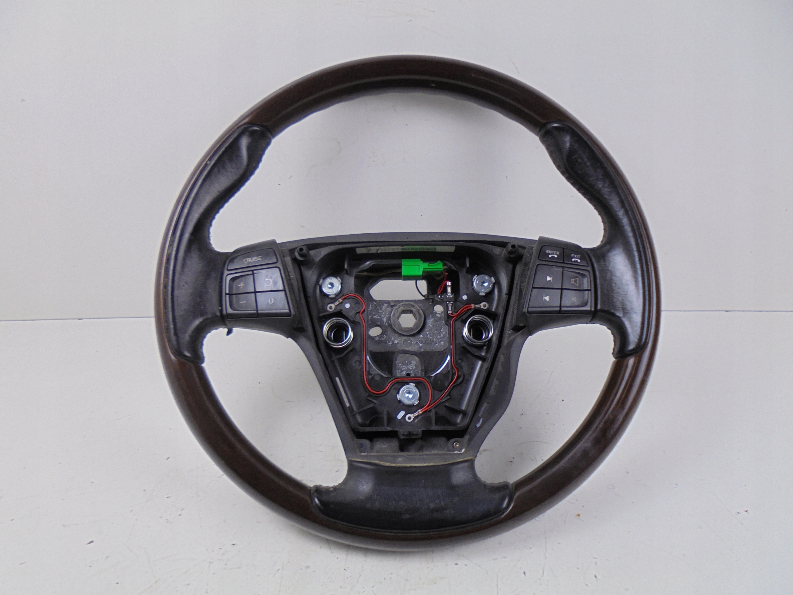 KIEROWNICA DREWNO SKÓRA MULTIFUNKCJA VOLVO C70 II