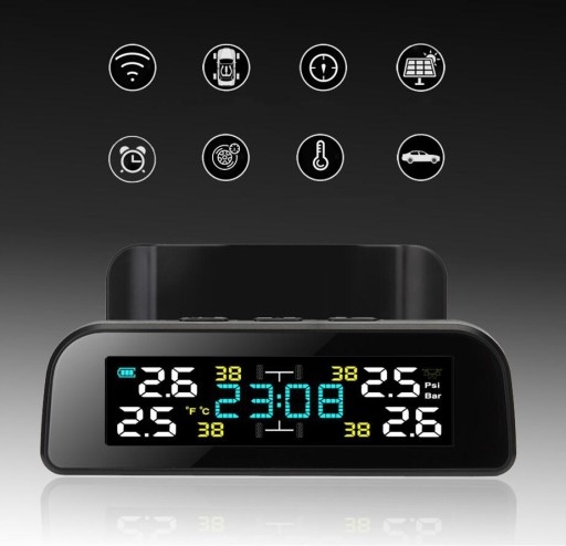 TPMS Monitor ciśnienia w oponach z 4 czujnik Producent inny