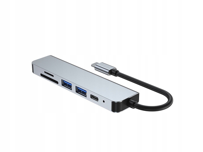 

Stacja dokująca Tech-protect V4-Hub 6w1 Szary
