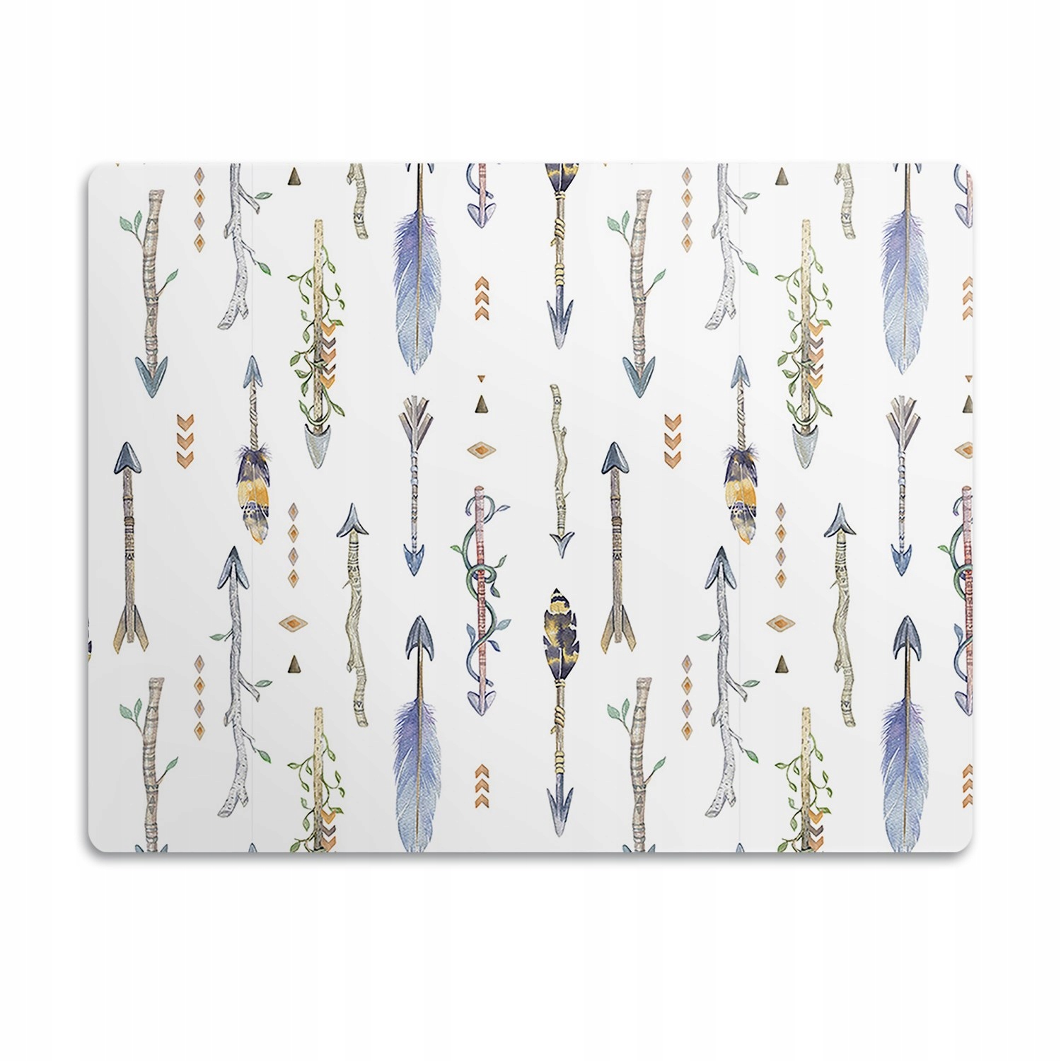 Levně Ochranná podložka pro psa kočku Šípy Boho 90x60