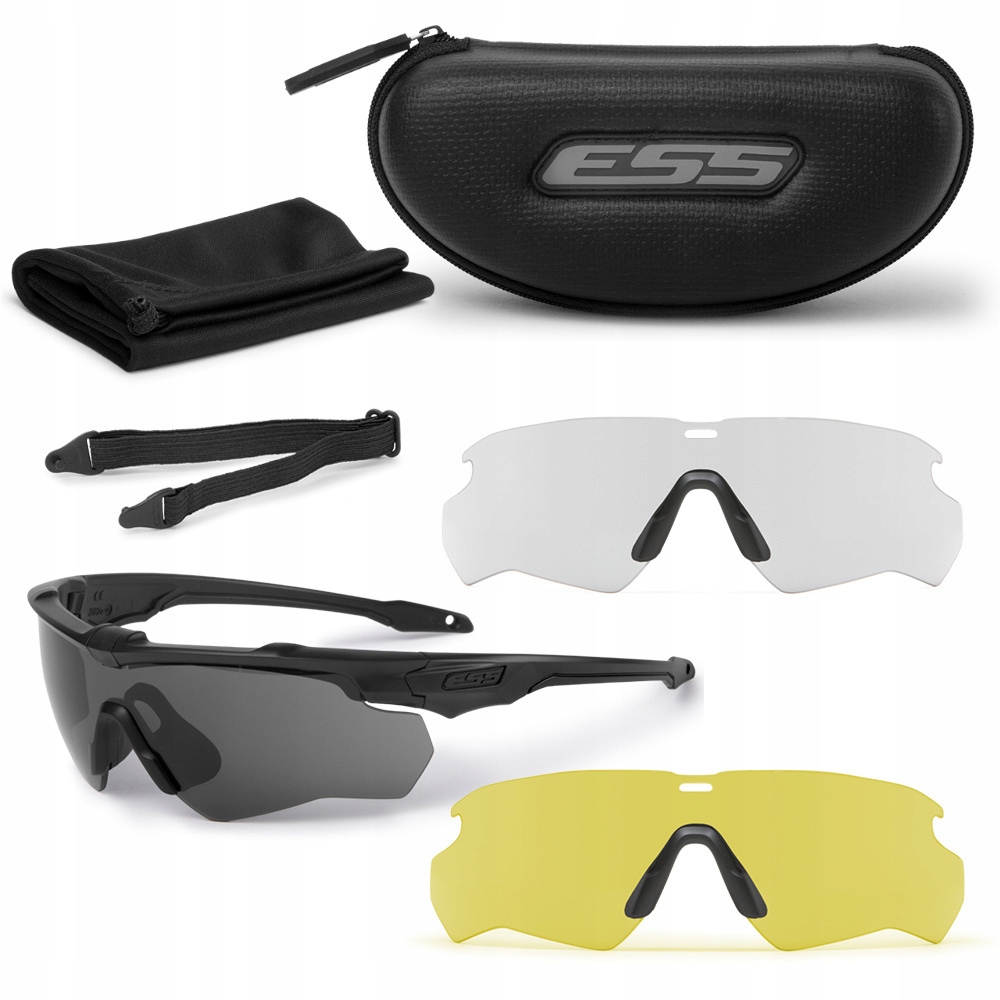 Ess Okulary ochronne strzeleckie Balistyczne Crossblade 3LS Zestaw