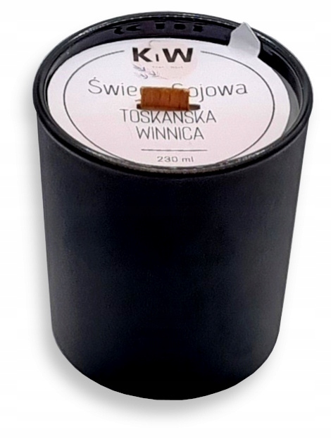 

Świeca Sojowa rękodzieło 230 ml Toskańska Winnica